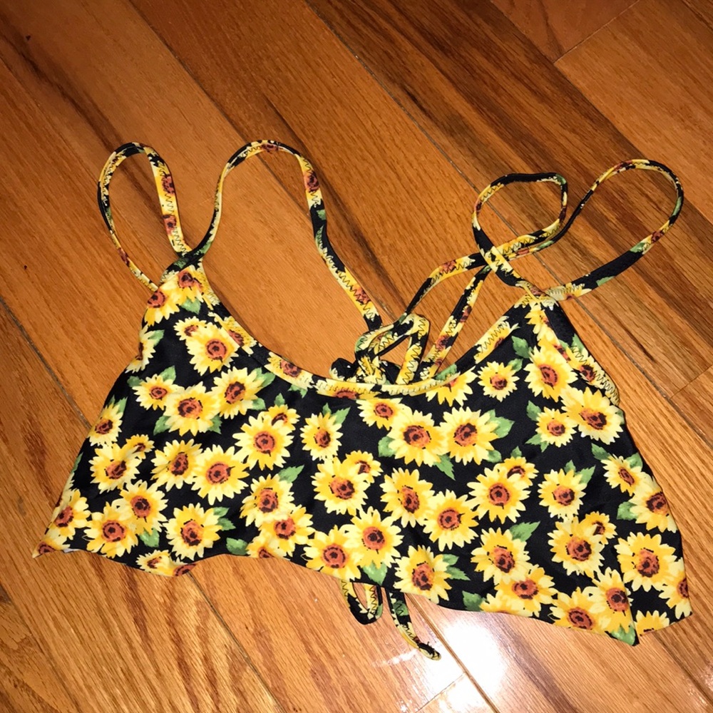 Sunflower Bikini Top